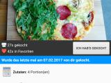 Screenshot von cooking4life