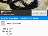 Screenshot von cooking4life