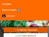 Screenshot von cooking4life