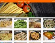 Webseiten Screenshot von cooking4life