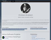 Webseiten Screenshot von Der_Knob - Black Cube Computer Junky