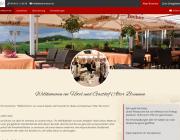 Webseiten Screenshot von Hotel & Gasthof - Alter Brunnen