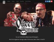 Webseiten Screenshot von Queen Mum Band