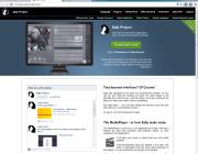 Webseiten Screenshot von Sally Project