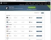 Webseiten Screenshot von Sally Project