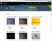 Webseiten Screenshot von Sally Project
