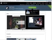 Webseiten Screenshot von Sally Project