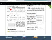 Webseiten Screenshot von Sally Project