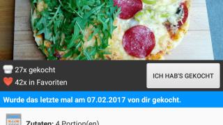 Screenshot von cooking4life