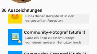 Screenshot von cooking4life