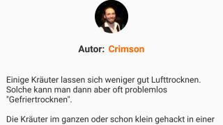 Screenshot von cooking4life