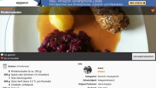 Screenshot von cooking4life