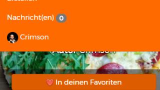 Screenshot von cooking4life