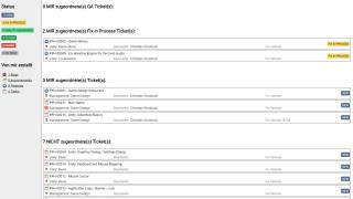 Screenshot von sBug - Bug Tracker