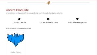 Webseiten Screenshot von Feuerschmiede