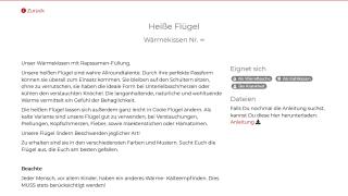 Webseiten Screenshot von Feuerschmiede