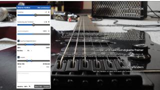Webseiten Screenshot von SoundWave MediaPlayer